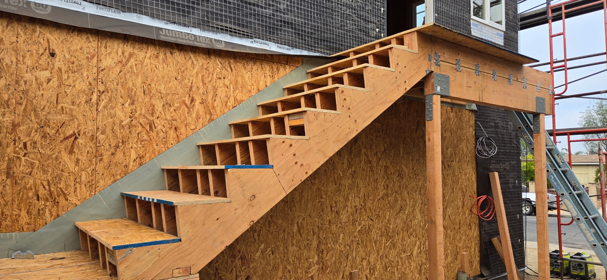 building a new wall